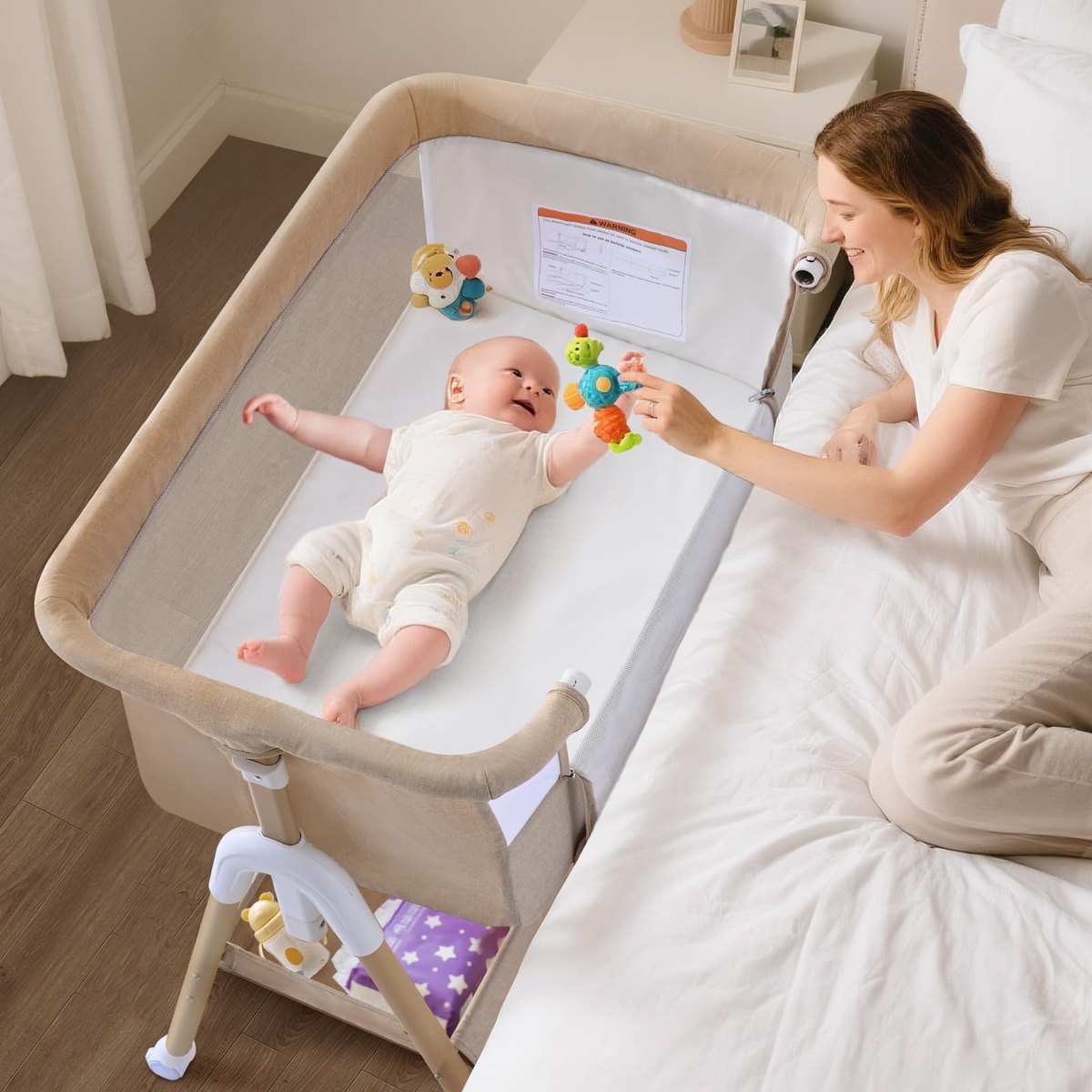 3 in 1 Baby Beside Crib for Babies from Birth – bedside crib