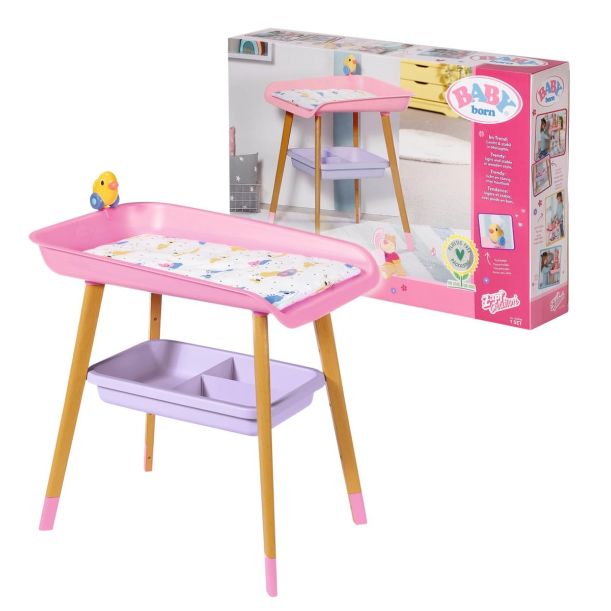 BABY born Changing Table with Towel Rail – changing table or unit