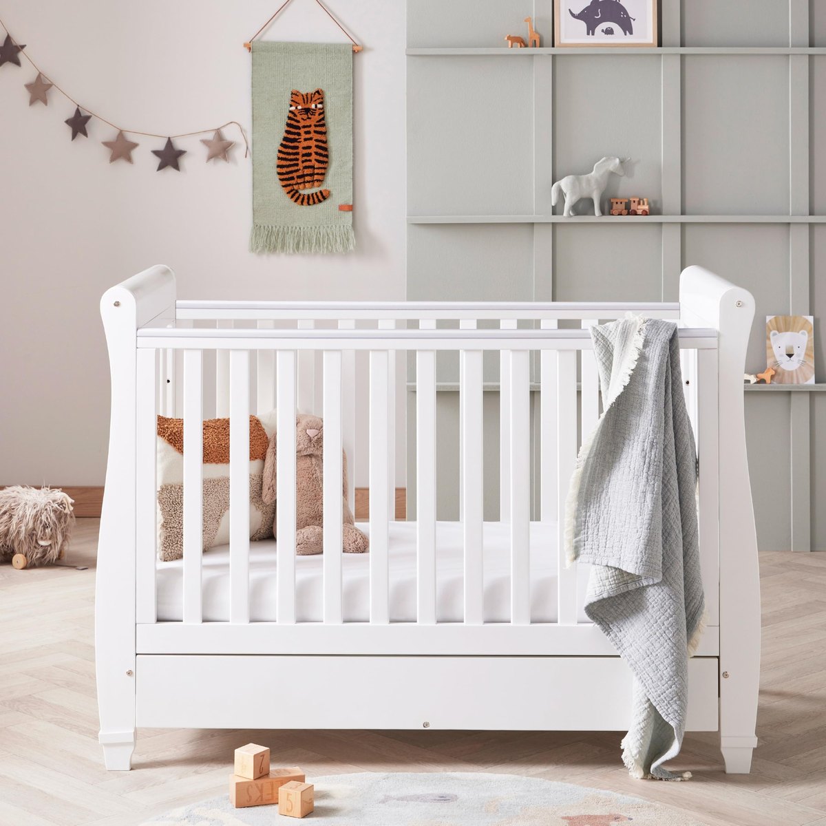 Babymore Eva Sleigh Baby & toddler Cot Bed – cot bed