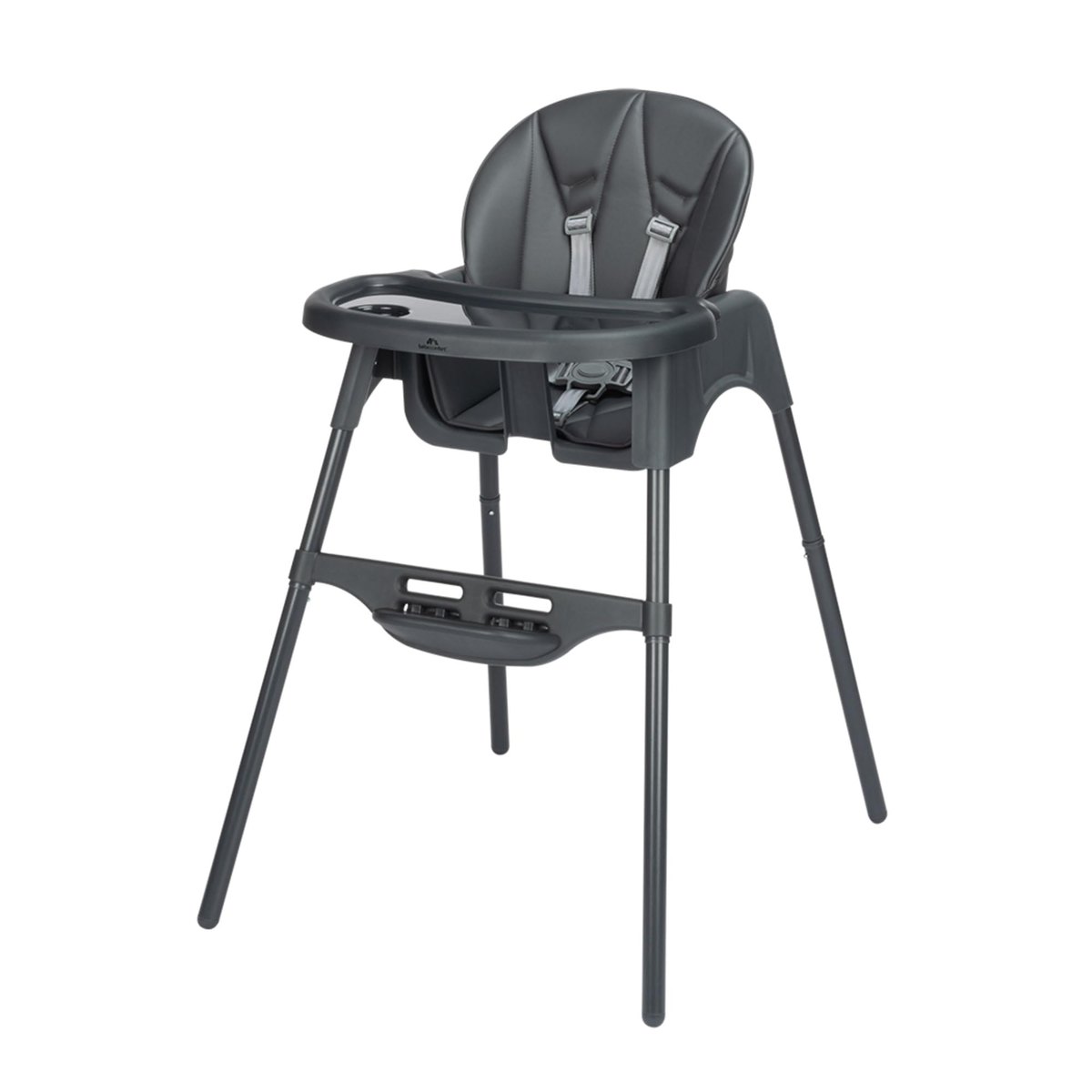 Bebeconfort Meely Plus 2-in-1 High Chair, graphite – convertible high chair