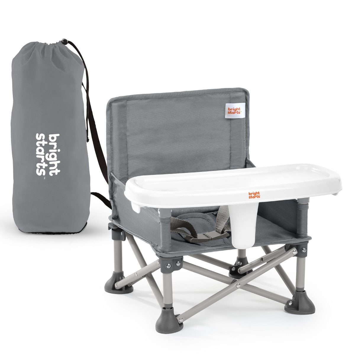 Bright Starts Pop 'N Sit Portable Booster, grey – booster or portable seat