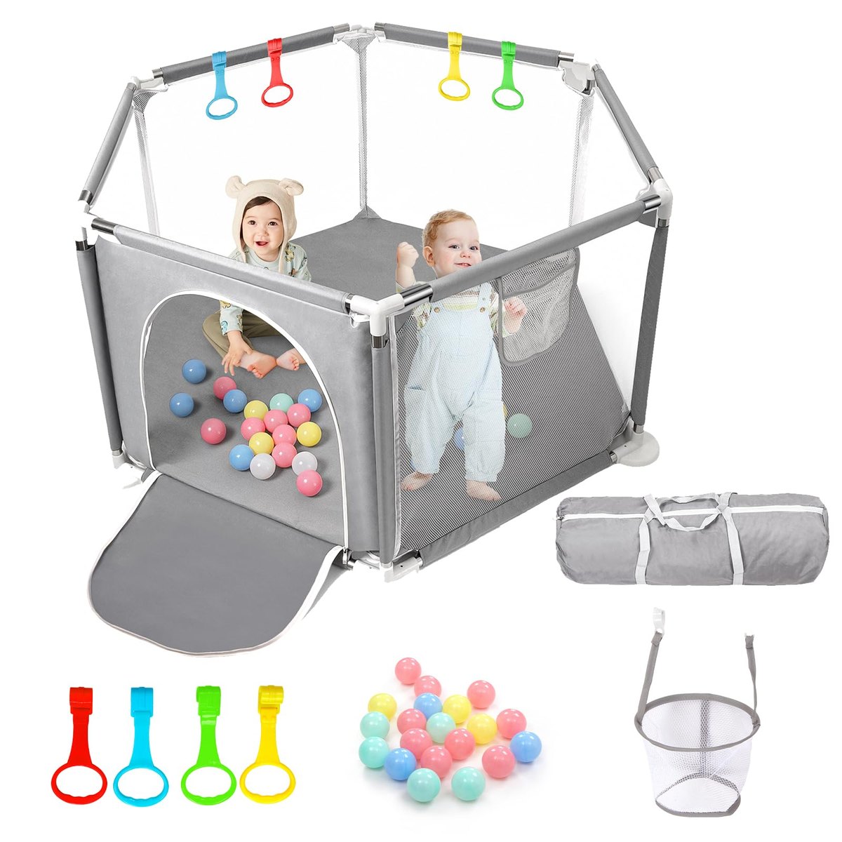 CHOLY Baby Playpen for Baby and Toddlers – baby playpen