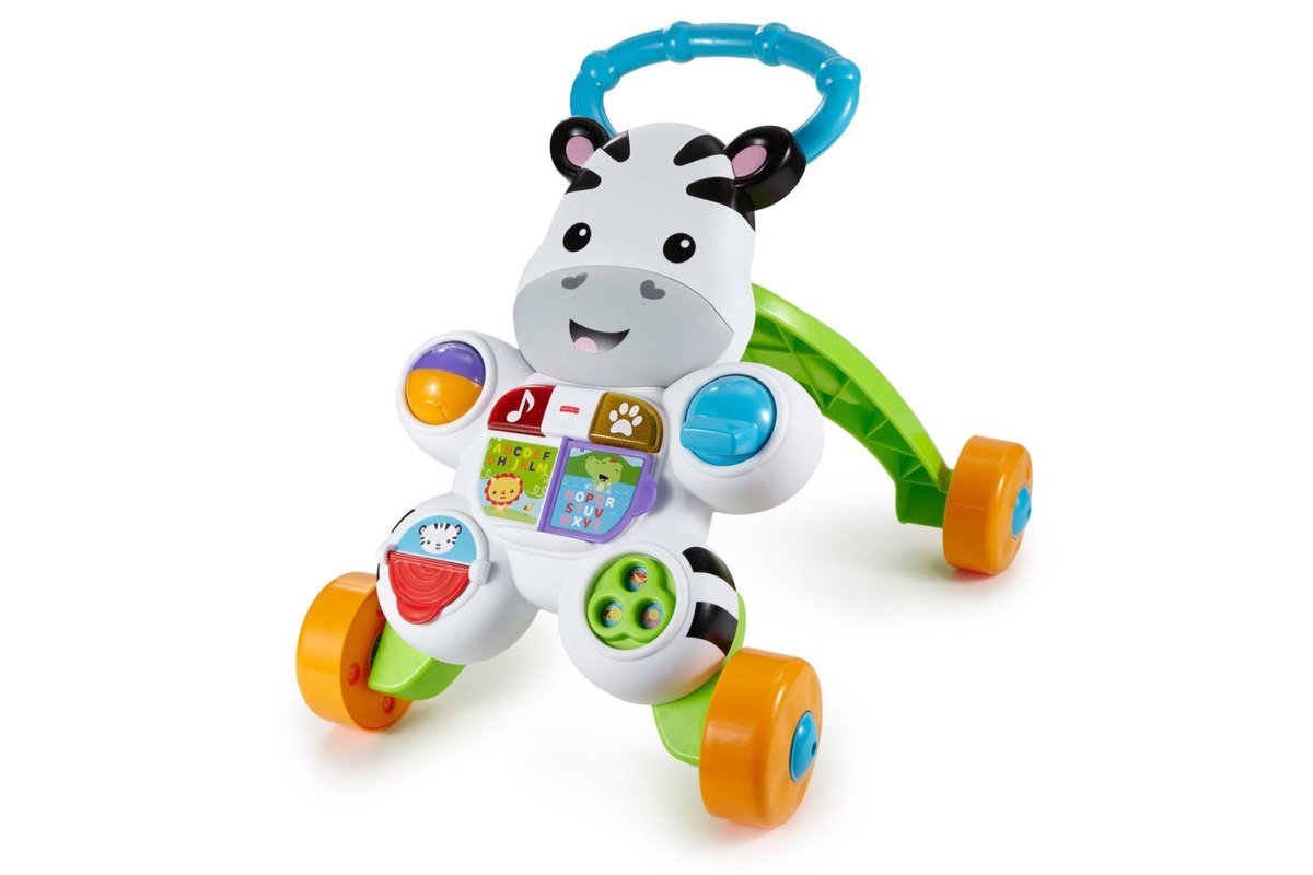 Fisher-Price Learn With Me Zebra Walker Toy – activity walker