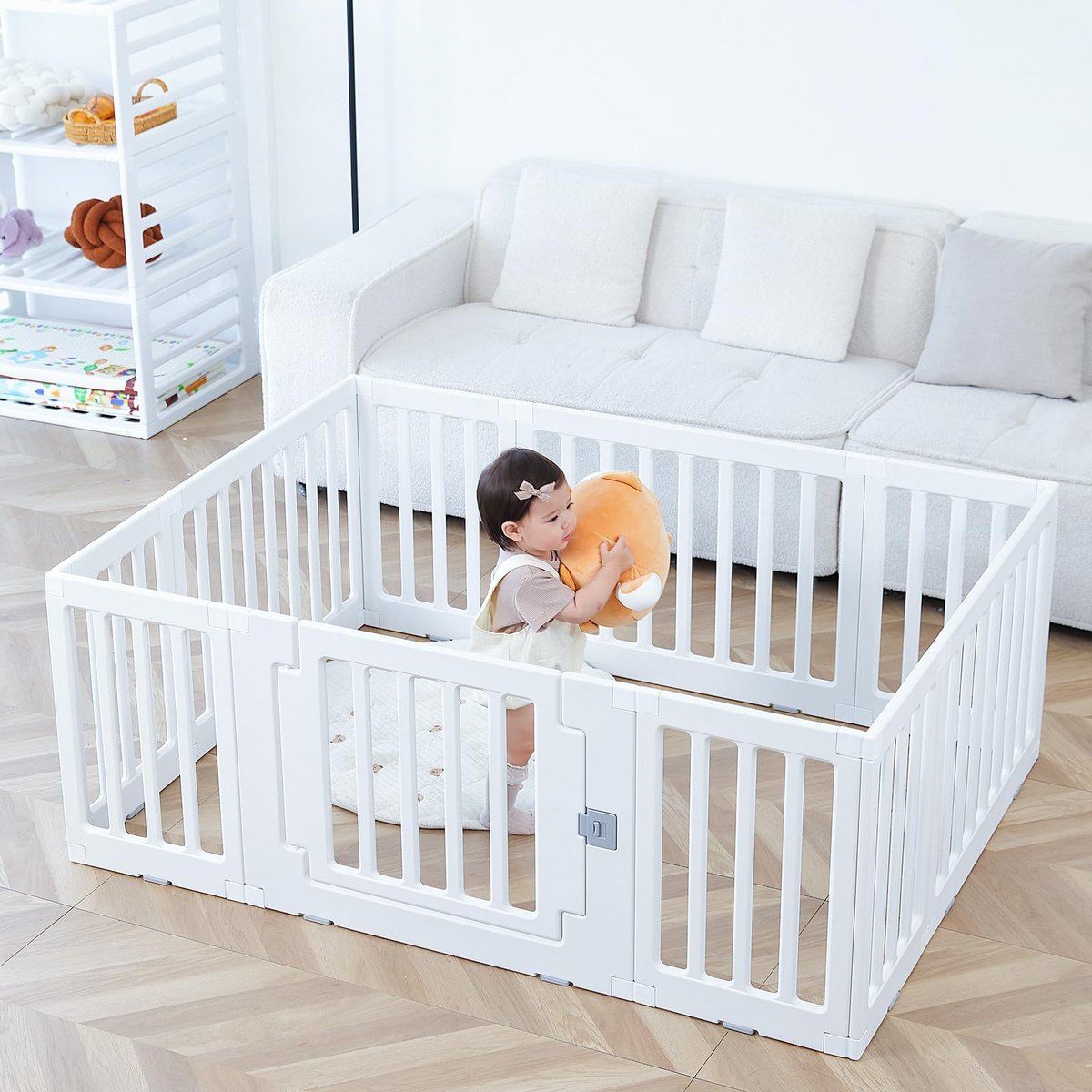 Gupamiga Baby Playpen Children Activity Center Safety Playground for Indoor – baby playpen