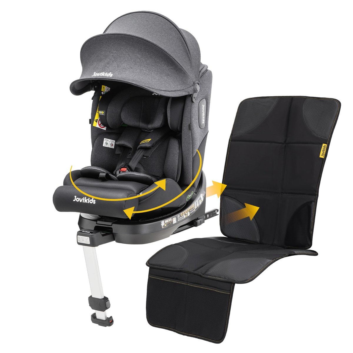 Jovikids Ranger 2 i-Size 360 Rotating Car Seat with Support – rotating car seat