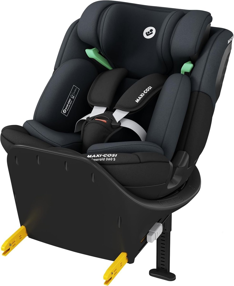 Maxi-Cosi Emerald 360 S i-Size, black – rotating car seat