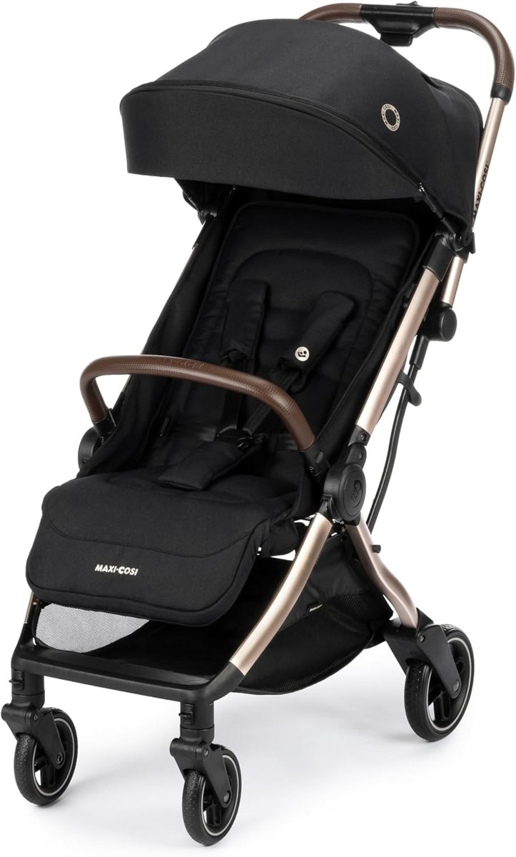 Maxi-Cosi Eva3 Compact Pushchair 0–22 kg, black – compact stroller