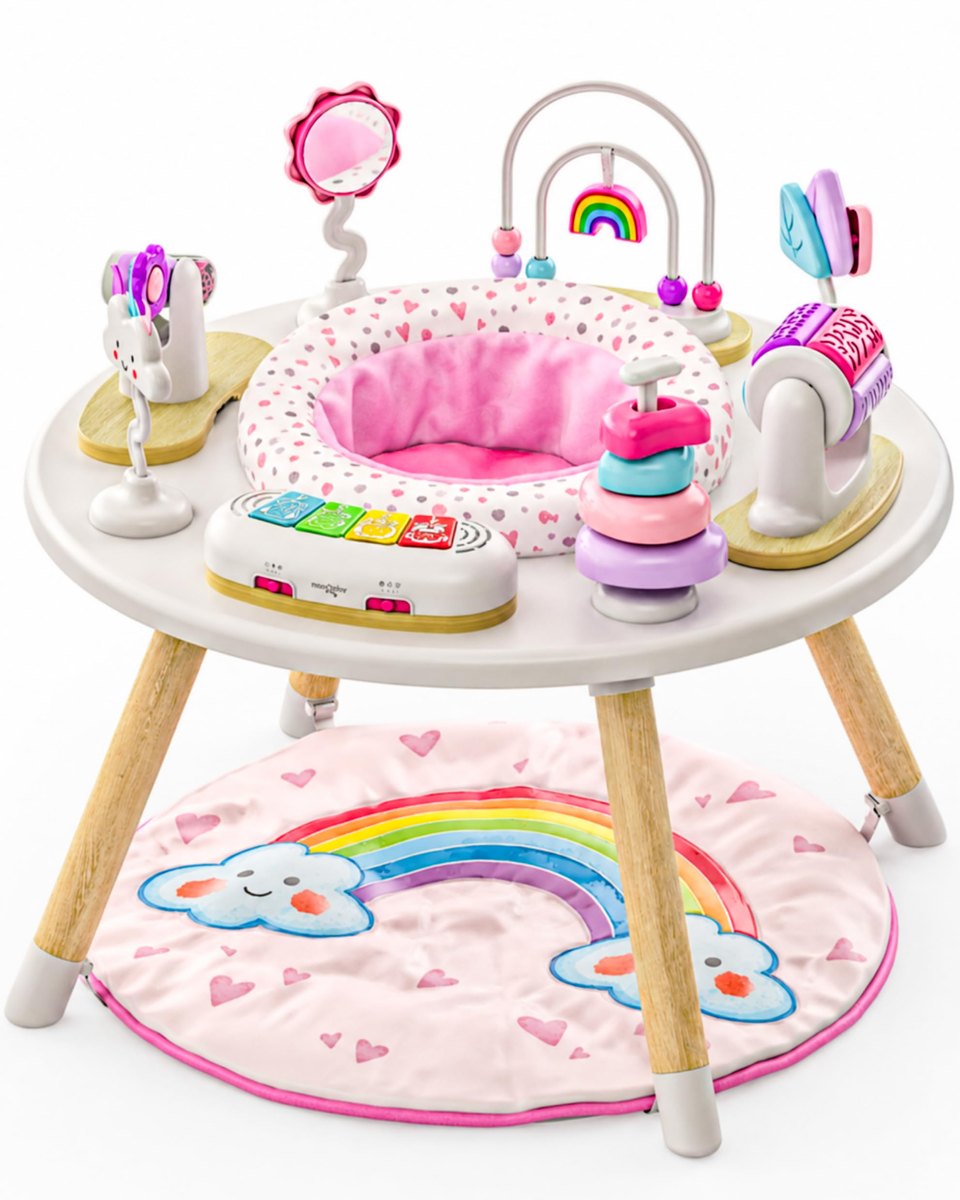 Move2Play 4-in-1 Baby Activity Center – push-along walker