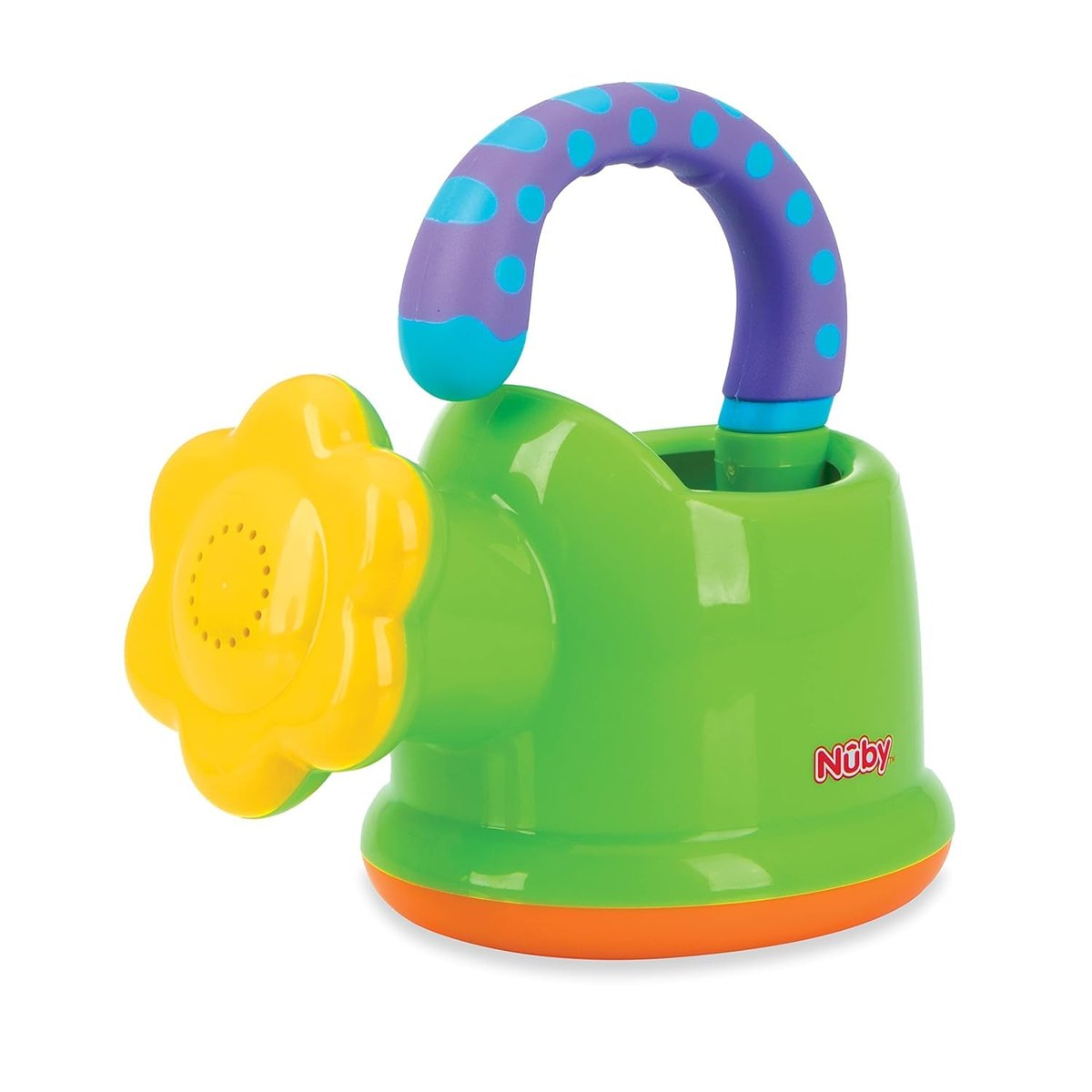 Nuby Watering Can Interactive Fun Baby Bath Toy, green – bath toy