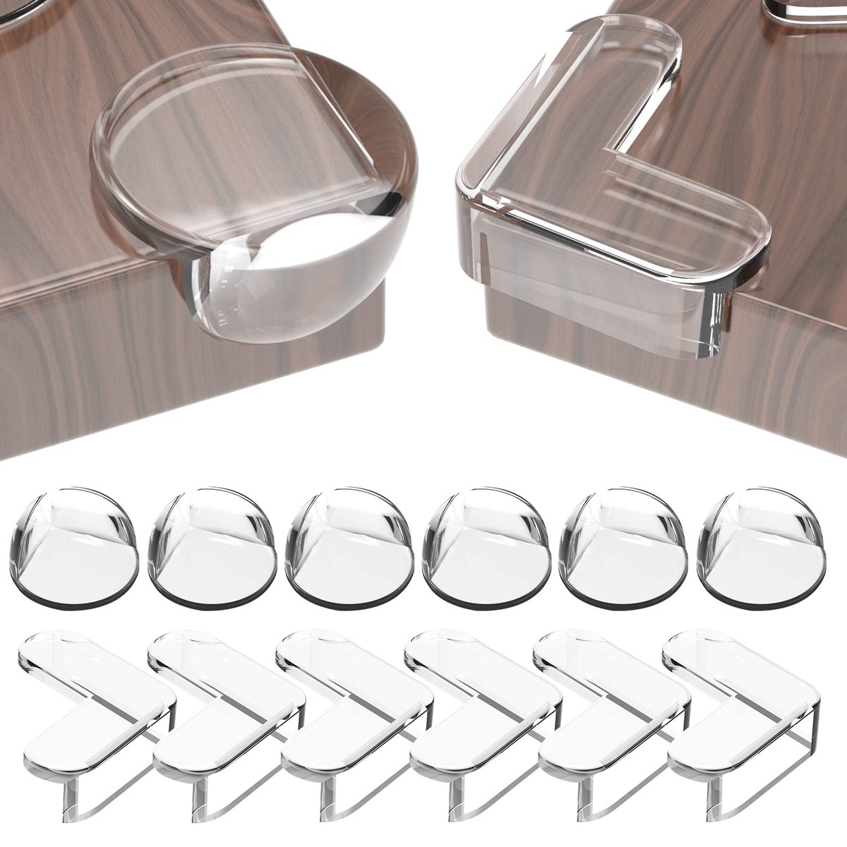 Peakally Corner Protectors for Baby Pack of 12 – edge and corner protector set