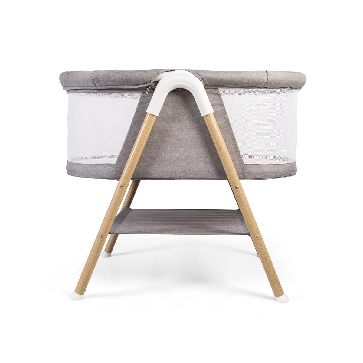 Red Kite Snooze Crib Grey – bedside crib