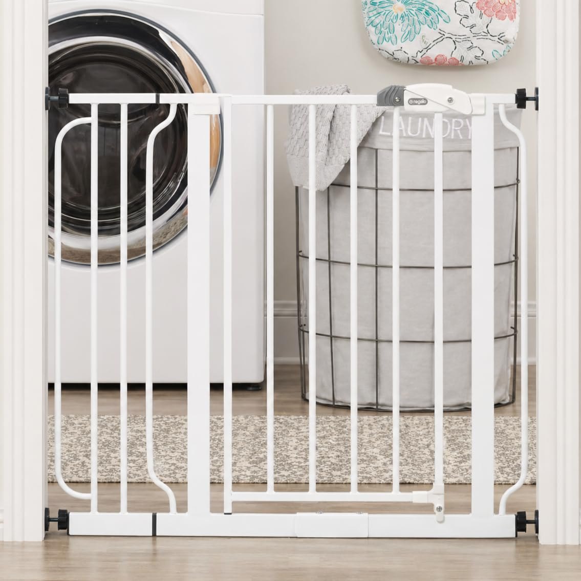 Regalo Safety Easy Step Baby Gate for Doorways & Bottom – safety gate
