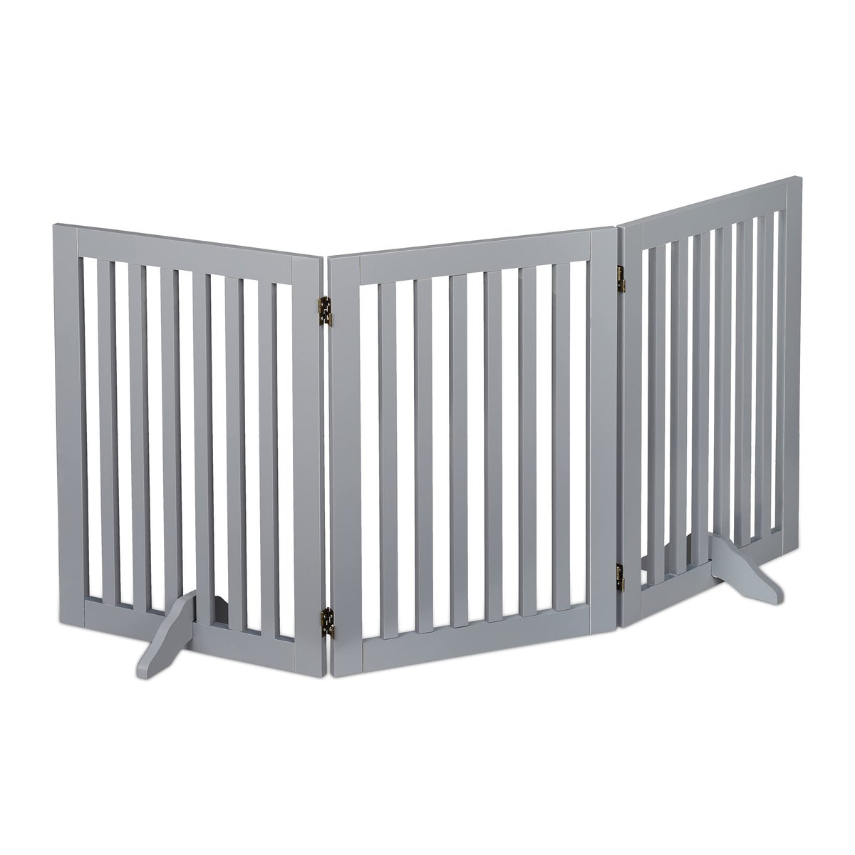 Relaxdays Safety Gate for Children & Pets, grey – safety gate