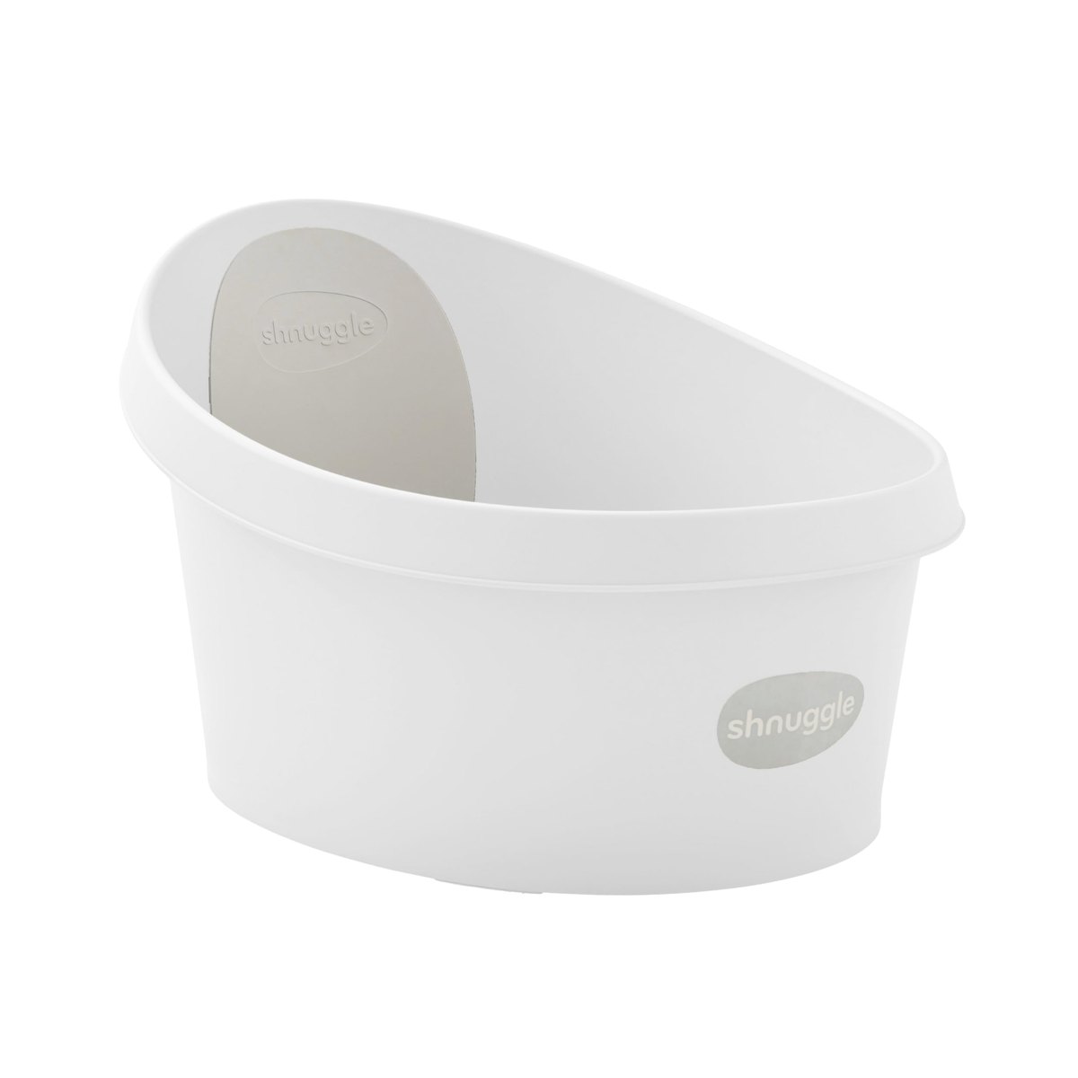 Shnuggle Toddler Bath Tub for Growing Children, grey – baby bath tub