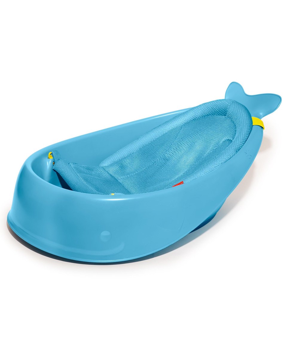 Skip Hop 235465 Moby Smart Sling 3-Stage Baby Bath Tub, blue – baby bath tub