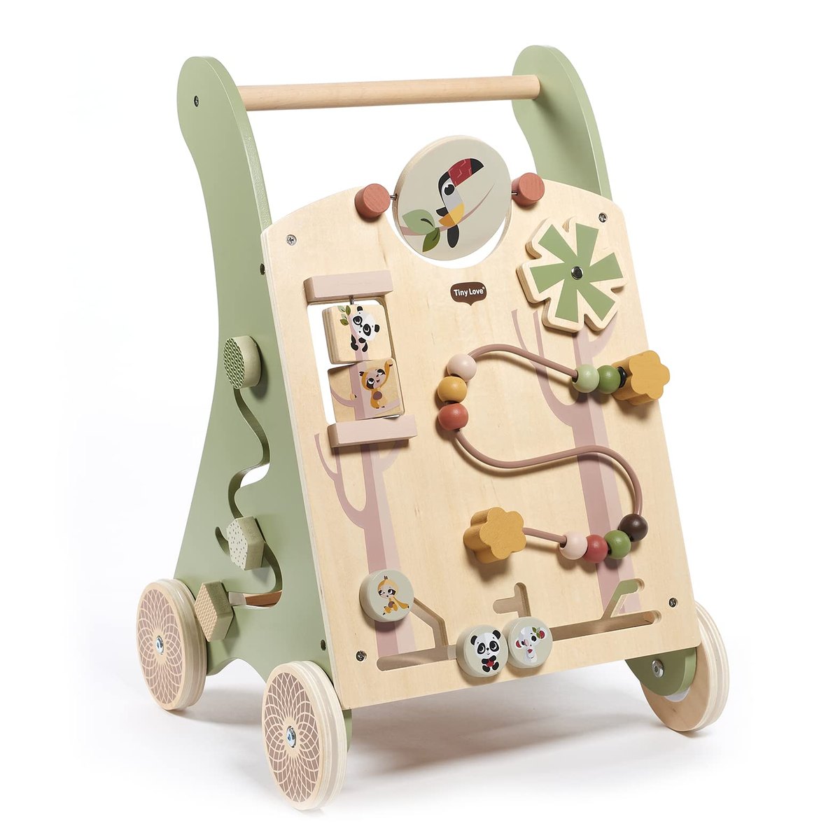Tiny Love Wooden Baby Walker – push-along walker