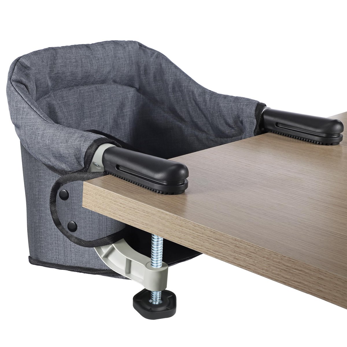 Toogel Hook-On High Chair Foldable Portable Seat for 6-36 Months, grey – booster or portable seat