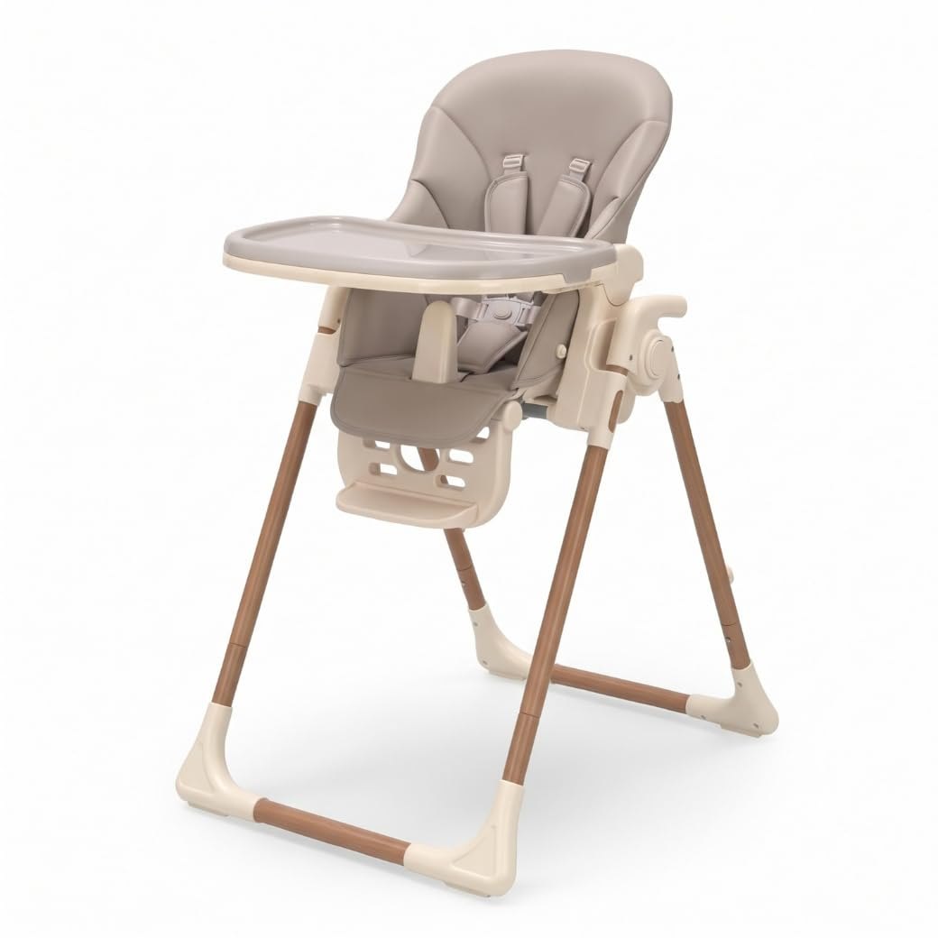 Venture Flare High Chair Reclining, beige – high chair