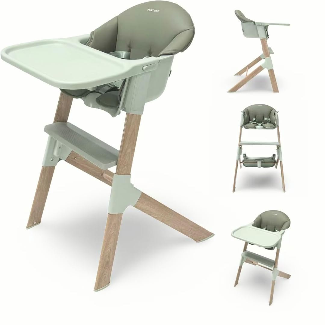 Venture MICO Highchair Stylish Scandi Style Modern Baby Highchair – high chair